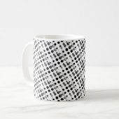Mug Boule rétro, Gris métallique (Devant gauche)