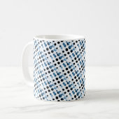Mug Boule Rétro Mug, Bleu Royal (Devant gauche)