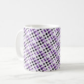 Mug Boule Rétro, pourpre (Devant gauche)