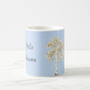 Mug Bouleau Blanc Automne