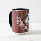 Mug Bouledogue (Devant gauche)