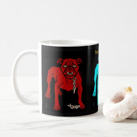 Mug Bouledogue (Avec donut)