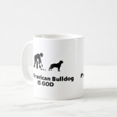 Mug Bouledogue américain (Devant gauche)