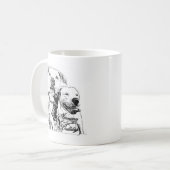 Mug Bouledogue américain (Devant gauche)
