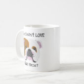 Mug Bouledogue Anglais (Devant gauche)