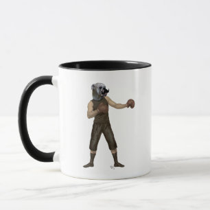 Mug Bouledogue complètement 2 de boxe