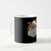 Mug Bouledogue de Noël (Devant gauche)