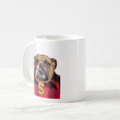 Mug Bouledogue de tabagisme de Gangsta (Devant gauche)