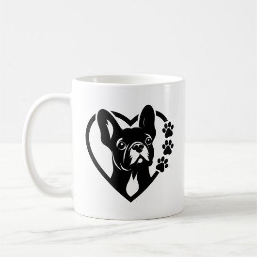 Mug Bouledogue Français (Gauche)