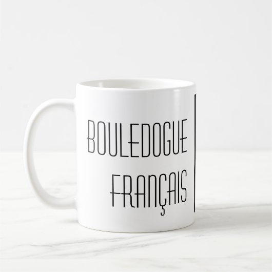 Mug Bouledogue Français (Gauche)