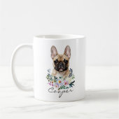 Mug Bouledogue français aquarelle (Gauche)
