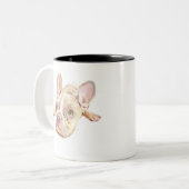 Mug Bouledogue Français, Cadeau pour Maman de Chie (Devant gauche)