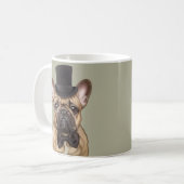Mug Bouledogue français chic élégant (Devant gauche)