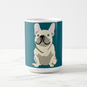 Mug Bouledogue Français Crème