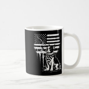 Mug Bouledogue français drapeau américain 4 juillet am