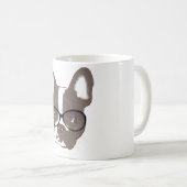 Mug Bouledogue français élégant (Devant droit)