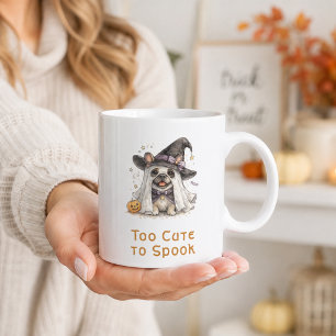 Mug Bouledogue français Halloween Chère Sorcière