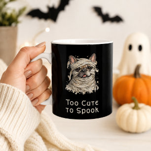 Mug Bouledogue français Halloween Maman Mignonne