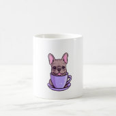 Mug Bouledogue français lilas (Centre)