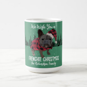 Mug Bouledogue français Noël personnalisé Dog Frenchie