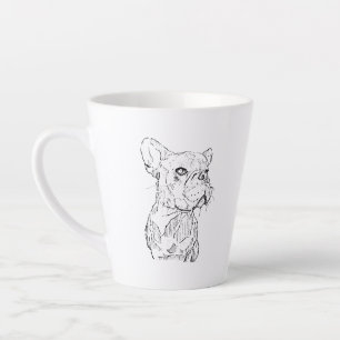 Mug Bouledogue Français - Tasse à café avec dessin