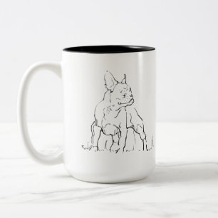 Mug Bouledogue Français - Tasse à Café Maman de Ch