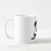 Mug Bouledogue impassible à la neige (Gauche)