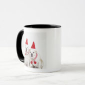 Mug Bouledogues blancs (Devant gauche)