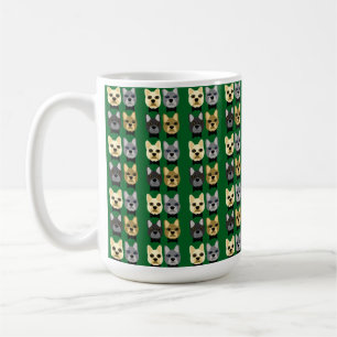Mug Bouledogues Français Vert