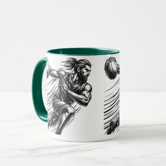 Mug Boules à main (Devant gauche)