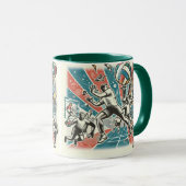Mug Boules à main (Devant droit)