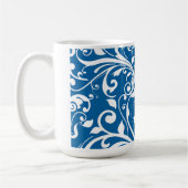 Mug Boules Bleues Au Café (Gauche)