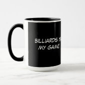 Mug Boules de billard rackées (Gauche)