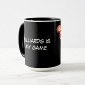 Mug Boules de billard rackées (Devant gauche)