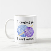 Mug Boules de crochet de fil (Gauche)