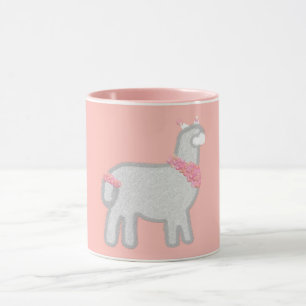 Mug Boules de fête de la fête de la Sainte Alpaca