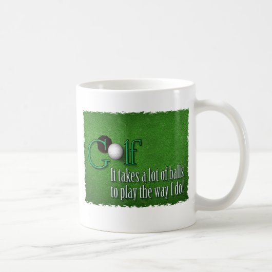 Mug boules de golf (Droite)