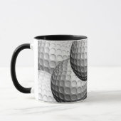 Mug Boules de golf personnalisables (Gauche)