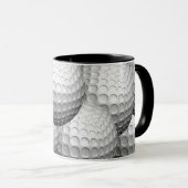 Mug Boules de golf personnalisables (Devant droit)