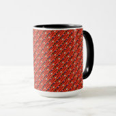 Mug Boules de snooker colorées, (Devant droit)