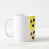 Mug Boules de soccer pop art (Gauche)