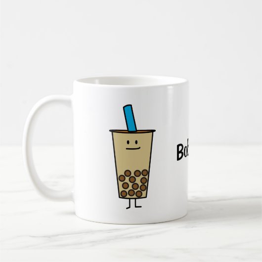 Mug Boules de tapioca de thé de lait de perle de Boba (Gauche)