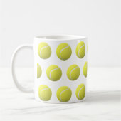 Mug boules de tennis 3D en rangée (Gauche)