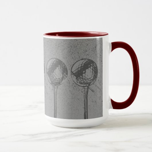 Mug Boules jouantes au golf (Droite)