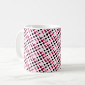 Mug Boules Rétro Mug, Rose (Devant gauche)