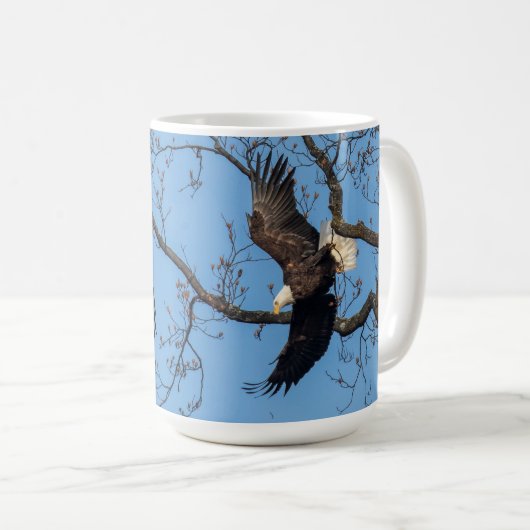 Mug Boulet d'aigle à tête blanche (Devant droit)
