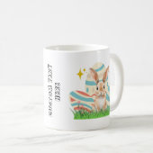 Mug Boulet mignon avec texte personnalisé (Devant droit)