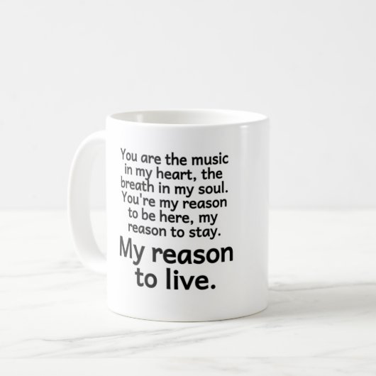 Mug Boulette de café (Devant gauche)