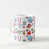 Mug Boulettes de thé à la main Retro Hygge (Devant gauche)