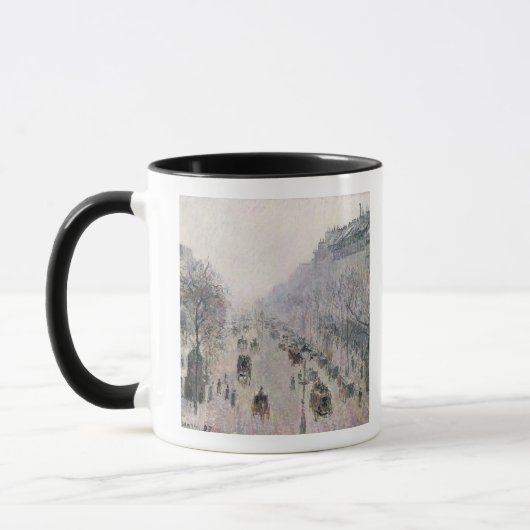 Mug Boulevard Montmartre, 1897 (huile sur la toile) (Gauche)